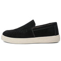 Men's Suede Slip-On Loafers Casual Fashion Bean Shoes Comfortable Breathable Flat Heel round Toe PVC Outsole Leisure Style