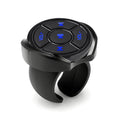 Wireless Bluetooth 5.0 Remote Controller Media Button Car Motorcycle Bike Steering Wheel Music Play for IOS Android Phone Tablet