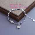 VENTFILLE 925 Sterling Silver Butterfly Bracelet for Girl Bead String Design Insect Fashion Versatile - Visuel 10 | SAMAG