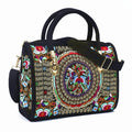 Women Shoulder Bag Handmade Embroidered Bohemia Handbag Retro Large Capacity Canvas Shopping Tote Travel Messenger Boston Bags