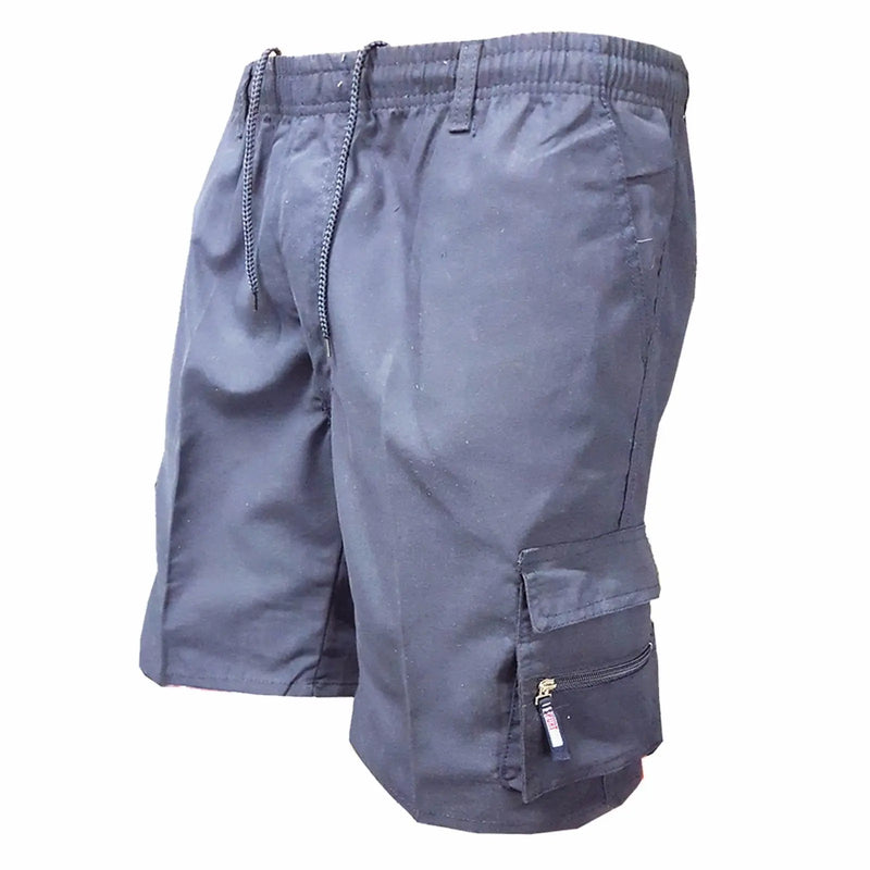 New Summer Men's Casual Multi Pocket Shorts Lightweight | SAMAG