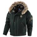 New Fashion Men Hooded Fur Collar Winter Down Jackets Male Outwear Casual Fleece Parkas Warm Coats Good Quality Men Jackets 3XL