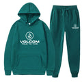 Volcom men's sports and leisure suit fashion autumn new two - piece set hooded - View 3 | SAMAG