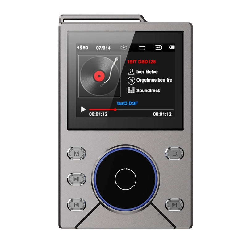 2026 New MP3 Player HiFi Portable Digital Audio Walkman 2.4 Inch LCD Screen Lossless for Travel Daily Use