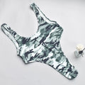 Men's Sports Fitness Camouflage Shapewear Jumpsuit Muscle Skinny E777