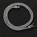 D VVS1 Moissanite Tennis Necklace For Women Top Quality 100% 925 Sterling Silver Sparkling Party Fine Jewelry