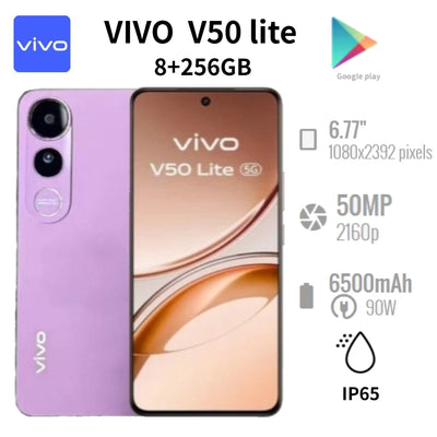 Vivo V50 Lite 5G Smartphone 6.77-inch 120Hz AMOLED | SAMAG