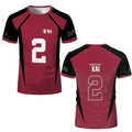 Anime Jersey Uniform T - shirt Role - playing Costume - View 14 | SAMAG