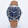 Custom Logo NH35 Movement Watch 10bars Mens 41mm Sapphire Ceramic Bezel Male Mechanical Clock Diver Sports Automatic Wristwatch