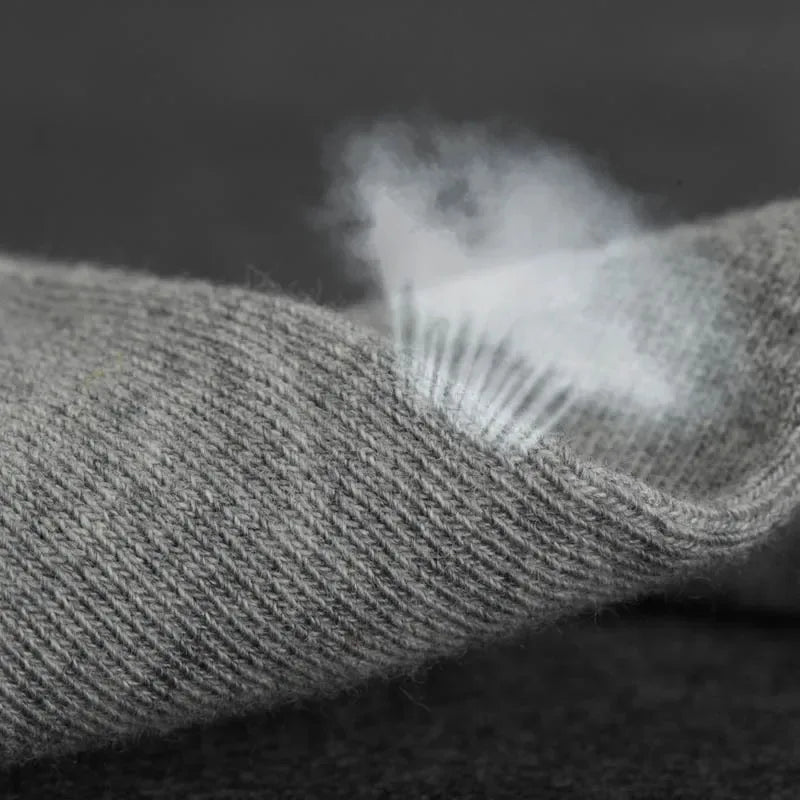 /Lot Men's Pure Cotton Socks Plus Size Solid Color Casual | SAMAG