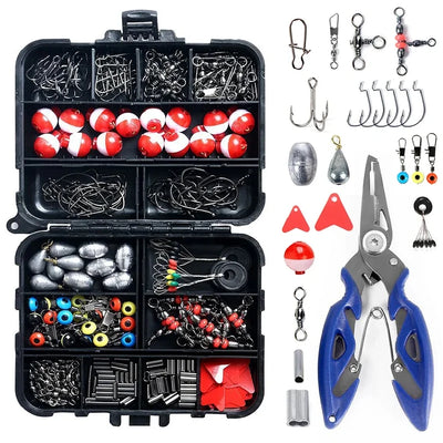 Outdoor Fishing Accessories Set With Tackle Box Including | SAMAG