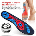 Therapy Massage Insoles Medical Magnetic Foot Weight Loss Slimming Acupressure Insole Sports Health Care Shoe Pads