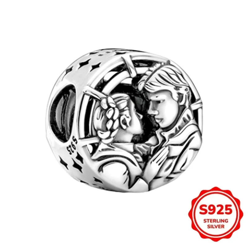 TOP Wars Charms Bracelet Beads 925 Sterling Silver Shadow Warrior Helmet Hot Series Womens Pendant DIY - Visuel 17 | SAMAG