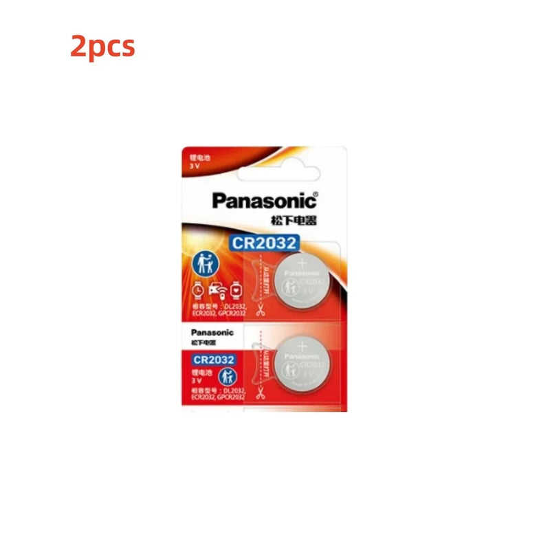 2-50pcs Original Panasonic CR2032 3V ECR2032 Lithium Battery CR 2032 For Control Watch Motherboard Scale Button Coin Cells