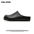 Women's Beige Suede Clog Mules Round Toe Thick Sole Soft Lining Non-Slip Sole Comfortable Casual Daily Indoor Outdoor Slippers