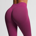 Seamless Fitness Pants Women's High Waist Yoga Leggings  High Stretchy Butt Lifting Breathable Sports Tights Women Gym Leggings