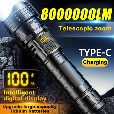 Powerful Led Flashlight Super Bright Tactical Torch Light | SAMAG