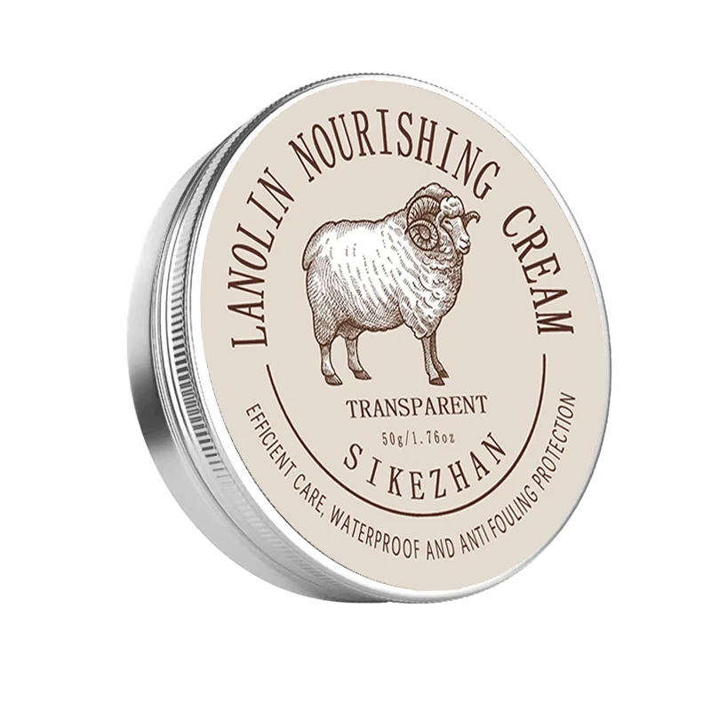 Professional Lanolin Leather Care Cream Shoe Conditioner Waterproof Wax Polish for Boots Bags Sofa Seat Repair & Shining Balsam