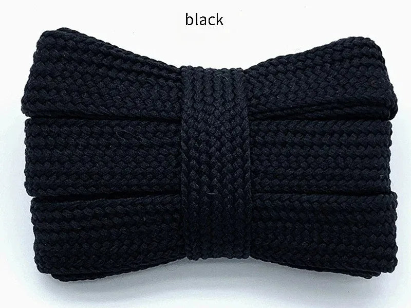 2CM Fat Shoe Laces for Campus Sneakers Thick Wide Shoelaces Replacement Laces Solid Color Flat Shoelace Sturdy Not Easy to Break