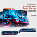 ZEUSLAP 18.5" Touch Screen Portable Monitor 100Hz 100% sRGB With Screen Holder Stand For Laptop Phone Xbox PS4 PS5 Switch