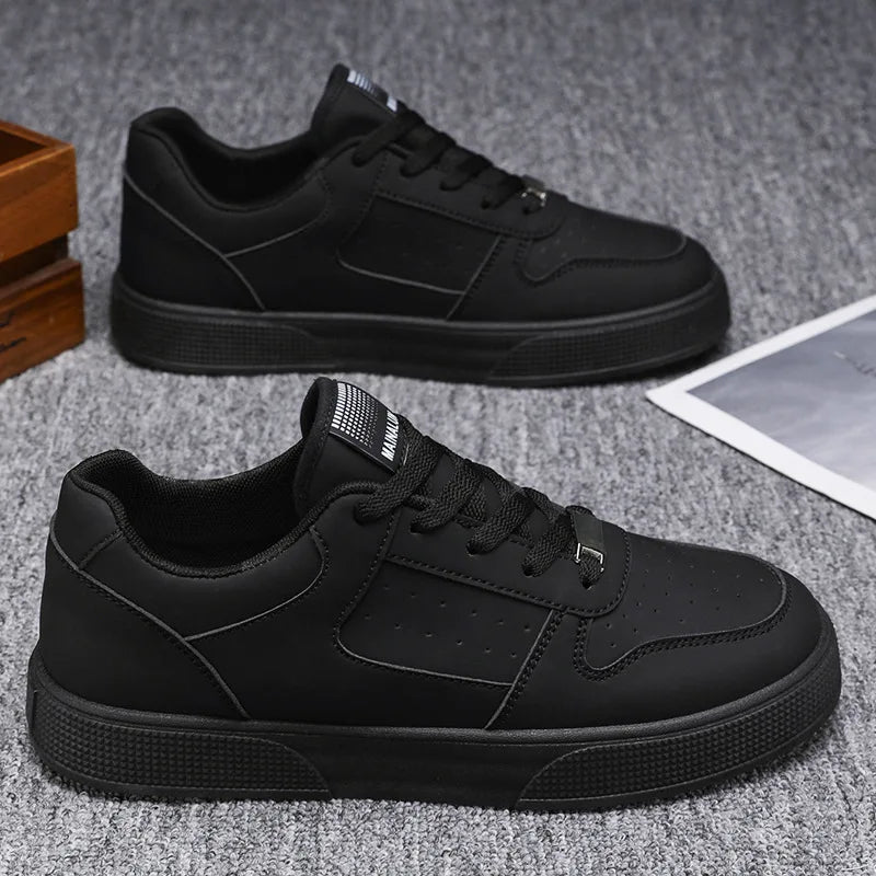Men's Casual Shoes 2026 Comfortable Breathable White Platform Shoes Men Plus Size Casual Sneakers Outdoor Flats Shoes 39-48
