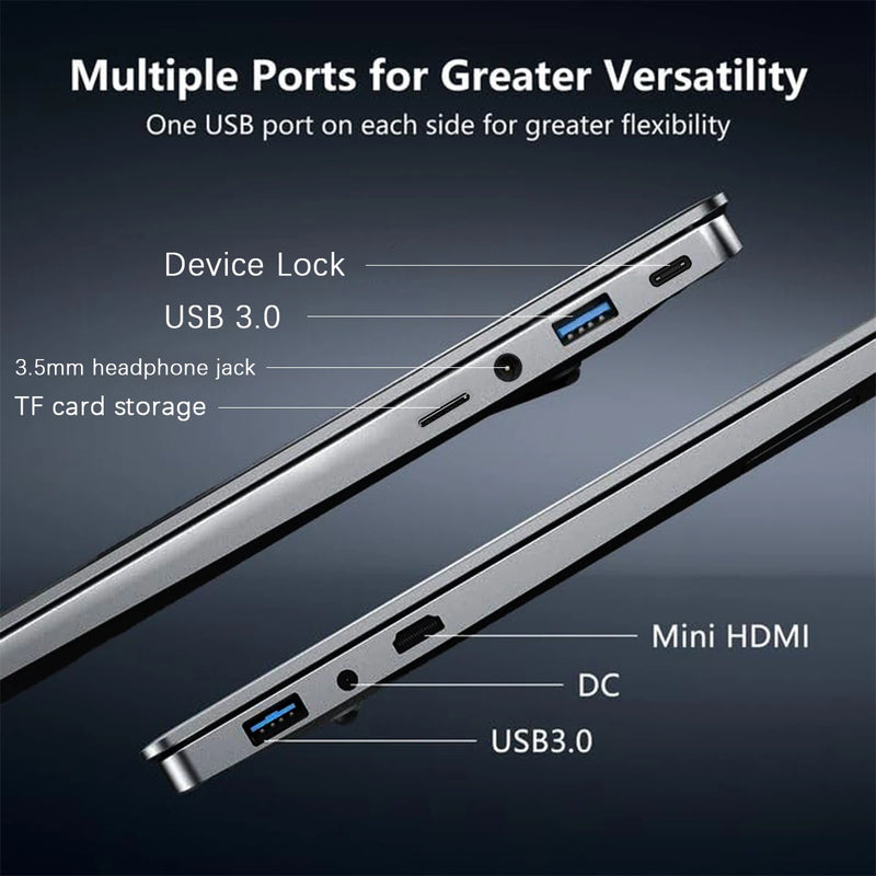 2026 Intel Core I9 10980HK 9900U Laptop Windows 11 Pro 16GB RAM 1TB 2TB SSD Portable Gaming Laptops Computer 15.6" Notebook PC