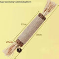 NEW 1/2PCS Cat Toys Made Of Wood Knotweed Teething Sticks Insect Galls Raffia Sisal Rope Teeth Cleaning Toys Cat Teasing Sticks
