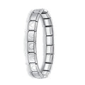 Hapiship New Women's Jewelry 9mm Width Itanlian Elastic Charm Bracelet Fashion Stainless Steel Bangle ST - Visuel 19 | SAMAG