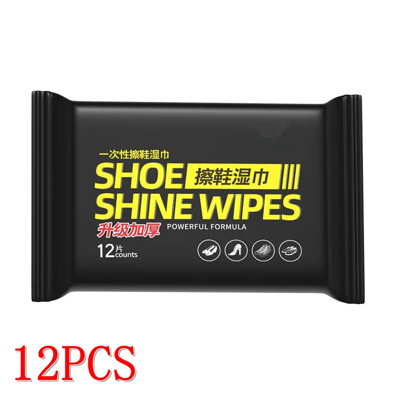12/30/80PCS Sneakers Cleaner Shoes Cleaner Portable Disposable Powerful Cleaning Wipes Shoe Wipes Cloth Work on White Shoes