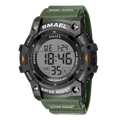SMAEL 8123 Men's Digital Sport Watch - 50M Water Resistant LED Backlight Alarm Chronograph Stopwatch Shock Resistant