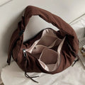 New Comfortable and Versatile Texture Hobo Bags Women Crossbody Bags Large Capacity Lightweight Casual Storage Bags Fashionable