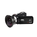 Full 4K Camcorder 18X 48MP Digital Camera Livestream Webcam UHD Vlog Video Recorder Wide Angel Macro Lens Photography Cameras