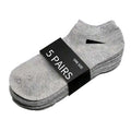 5/10 /20/30 Pairs Unisex Casual Plain Color Boat Socks | SAMAG