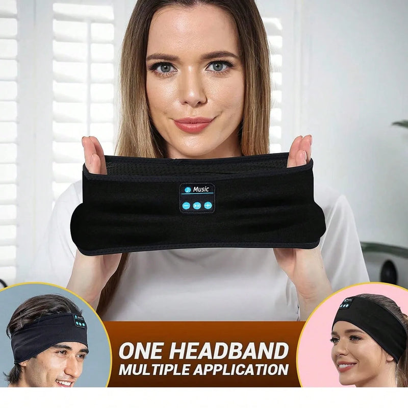 Sleep Headphones Bluetooth 5.4 Headband, Wireless Earphones Music Sleep Earbuds Sleeping Eye Mask With HD Stereo Speakers