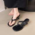 Fashion New Outdoor Simple Joker Women's Flip-flops Summer Leopard-print Decorative Square Head Wedge Slippers Slides Women 2026