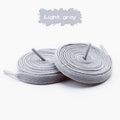 Classic Solid-Color Flat Laces Premium Cotton Casual Shoelaces Sneaker Shoelace Shoe accessories 1Pair