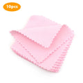 10pcs/100pcs Polish Polishing Cloth Cleaning Soft Clean Wipe Wiping For Silver Gold Jewelry Tool - Visuel 12 | SAMAG