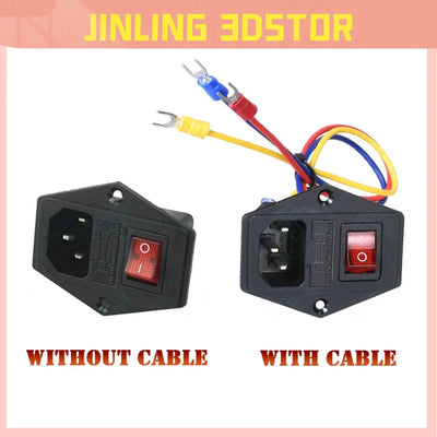 3D Printer Parts Accessories Rocker Switch Power | SAMAG