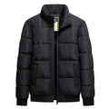 8XL Stand Collar Cotton Parkas Men Autumn Winter Thick Padding Baseball Collar Parkas Men Korean Fashion Outerwear Down Coat Man