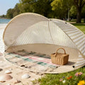 2-Person Pop-Up Beach Tent - Instant Setup Sun Shelter | SAMAG