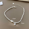 VENTFILLE 925 Sterling Silver Thai Silver Bracelet for Women Vintage Geometric Heart Love Lucky Punk Jewelry 2023 New Dropship