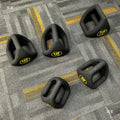 3-in-1 Triangle Cast Iron Dumbbells Kettlebell Combo | SAMAG