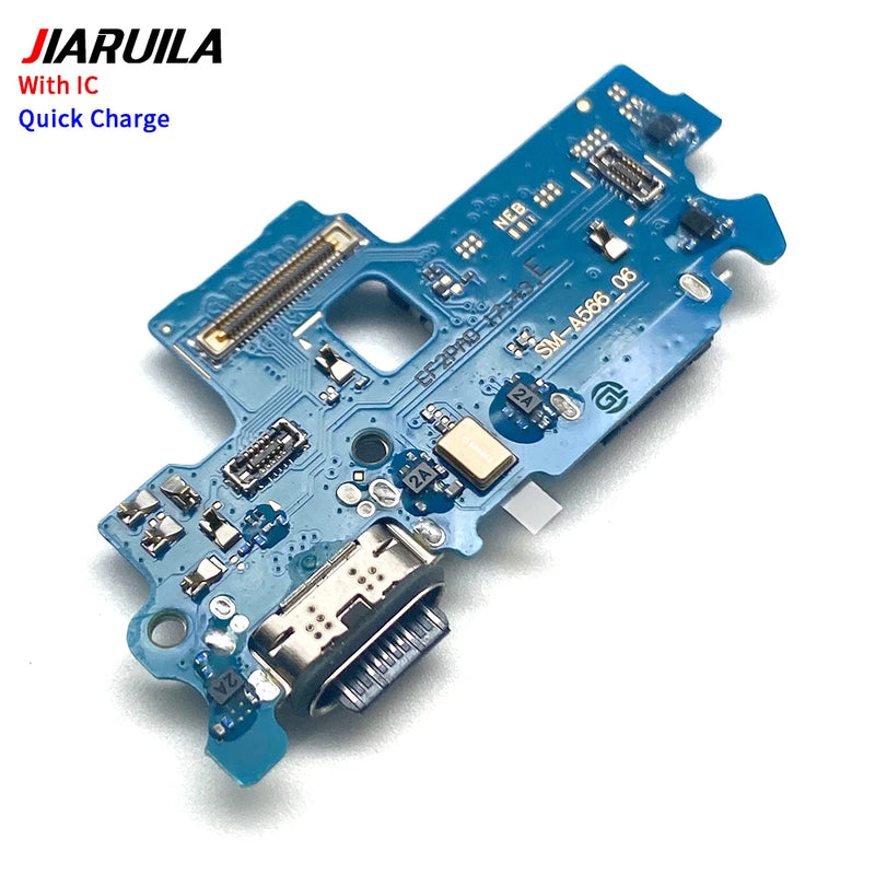 For Samsung A06 A16 A26 A36 A56 A07 A17 A37 A57 4G 5G USB Dock Charging Port Flex Cable Charger Board With Microphone Connector