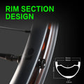 10PLUS 29er MTB Carbon Wheels T Series Pro Sapim Cx Ray Mountain Bicycle Rims Carbon Wheelsets 30mm Width 24 Depth