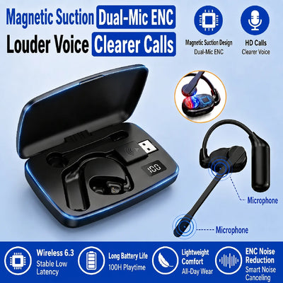 V1-3 Business Earphones with Charging Compartment | SAMAG