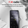 8G-128GB MP3 MP4 Player Touch Bluetooth 5.0 Lossless Audio Recorder Music Mp3 Player HiFi Portable Audio Walkman FM Radio E-Book
