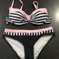 Swimsuit Red Push Up Bikini Set Women Swimwear Sexy | SAMAG