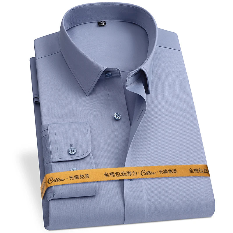 8XL Anti-Wrinkle 80% Cotton 15% Elastic Silk 5% Spandex | SAMAG