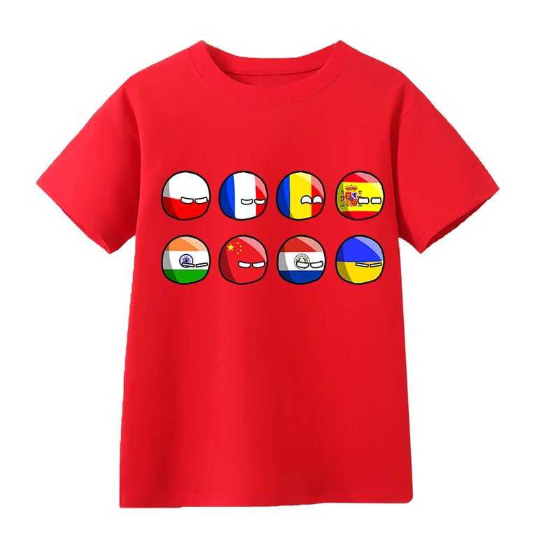 Countryball Polandballs Clothes for Summer Toddler Girls | SAMAG