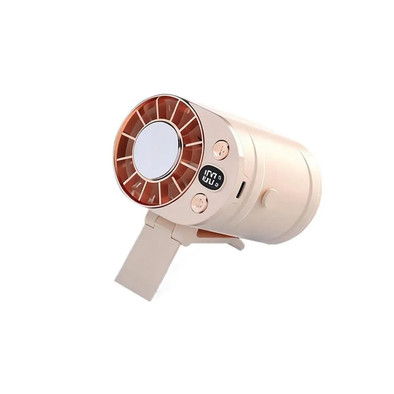 Portable Waist Mounted Fan Semiconductor Cooling Personal Air Conditioner 3000mAh Turbo Outdoor Working Cooling Fan